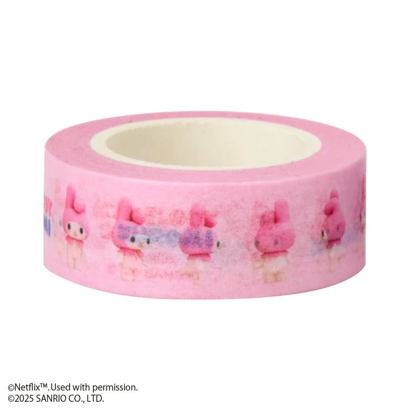 My Melody & Kuromi 3-Piece Washi Tape Set (My Melody & Kuromi Netflix Series)