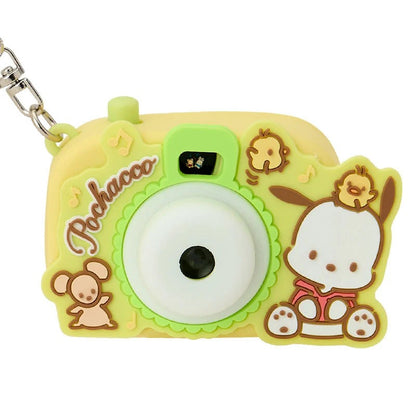 Pochacco Mini Light Projection Camera Keychain