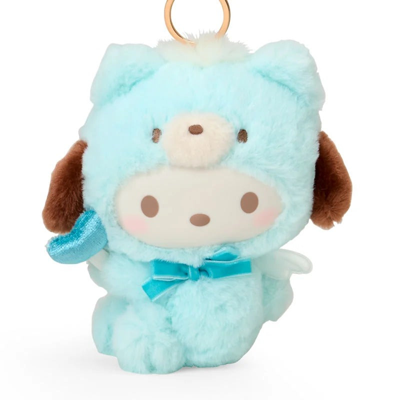 Pochacco Plush Mascot Keychain (Angel Teddy Bear Series) 