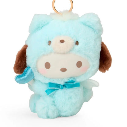 Pochacco Plush Mascot Keychain (Angel Teddy Bear Series) 