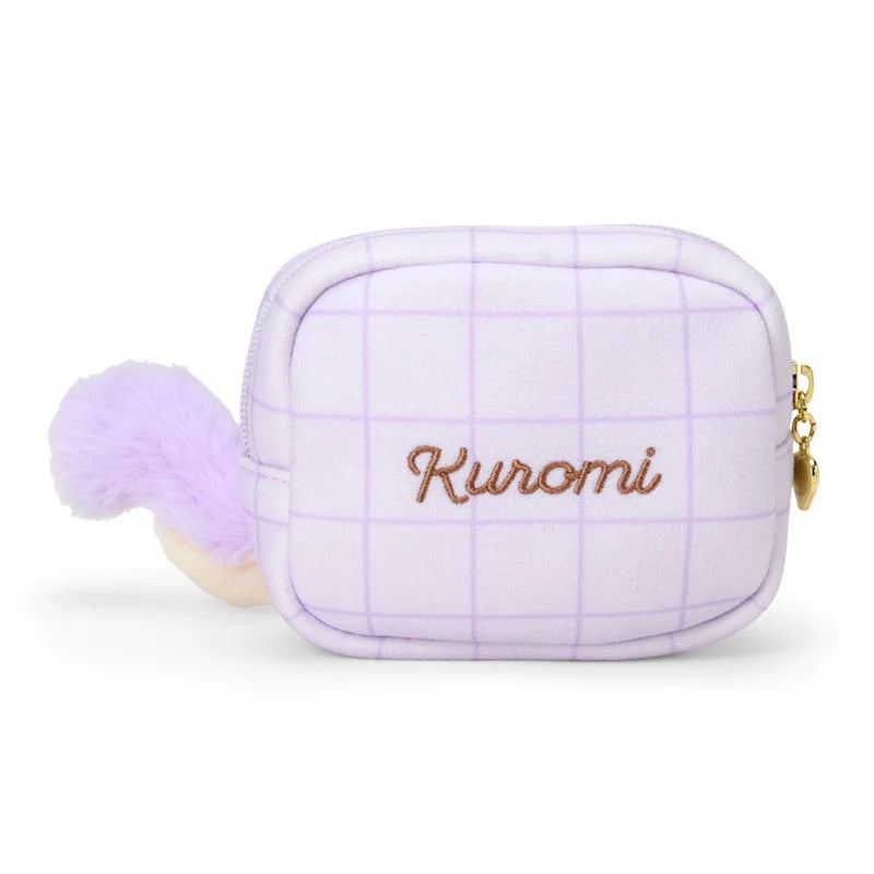Kuromi Mini Zipper Pouch (Fluffy Squirrel Series)