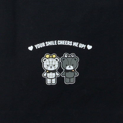 Hello Kitty Tote Bag (Monochrome Birthday Twins Series)