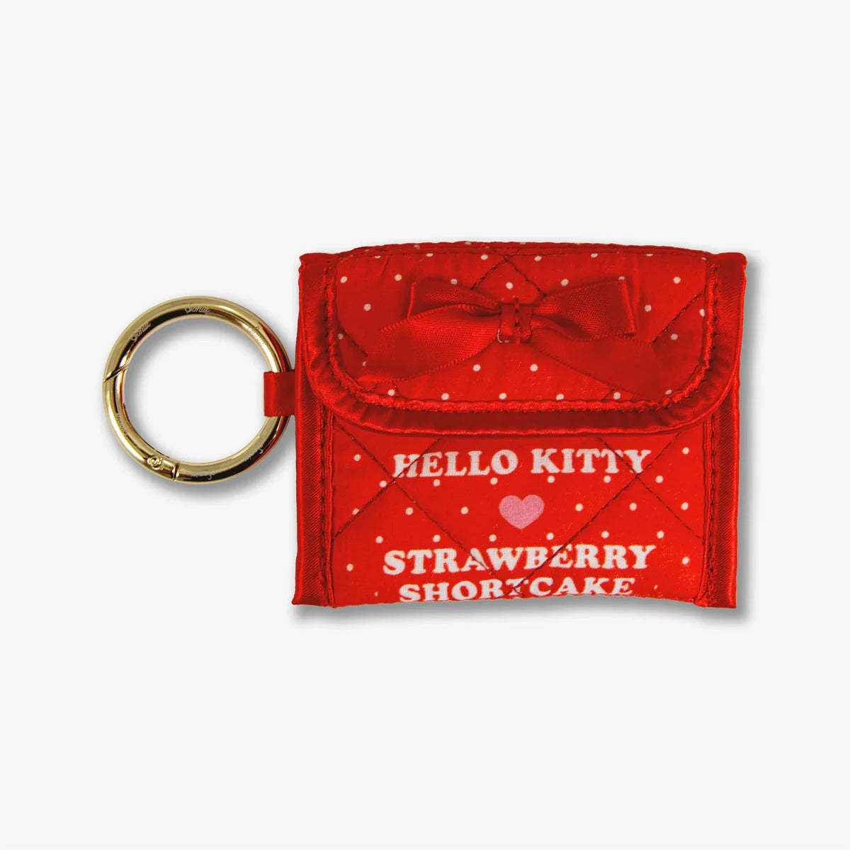 Hello Kitty and Friends x Sonix Strawberry Shortcake Ear Bud Pouch