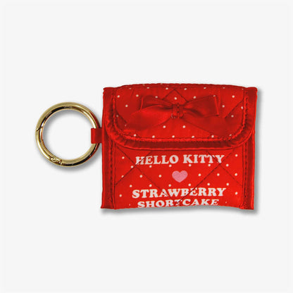 Hello Kitty and Friends x Sonix Strawberry Shortcake Ear Bud Pouch