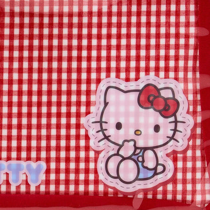 Hello Kitty Gingham Flat Pouch
