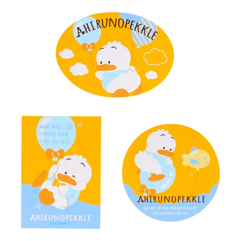 Pekkle 10-pc Mini Sticker Pack (Adventure Balloon Series)