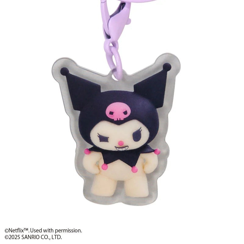 Kuromi Acrylic Keychain (My Melody & Kuromi Netflix Series)