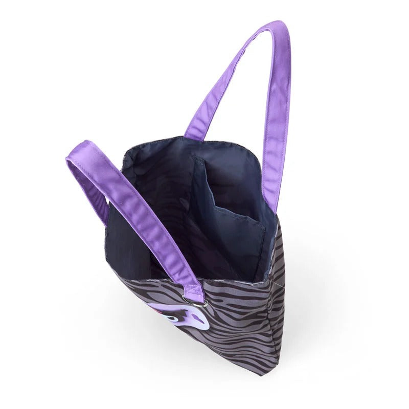 Kuromi Tote Bag (Animal Print Monochrome Series)