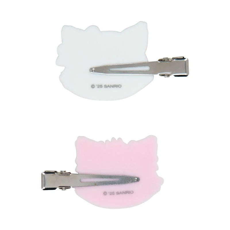 Charmmy Kitty Besties Flocked Mini Hair Clip Set