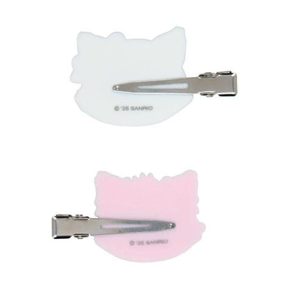 Charmmy Kitty Besties Flocked Mini Hair Clip Set