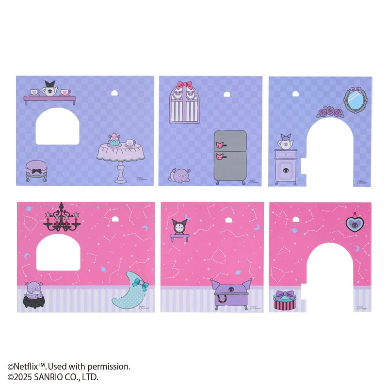 Kuromi Dollhouse Playset (My Melody & Kuromi Netflix Series)