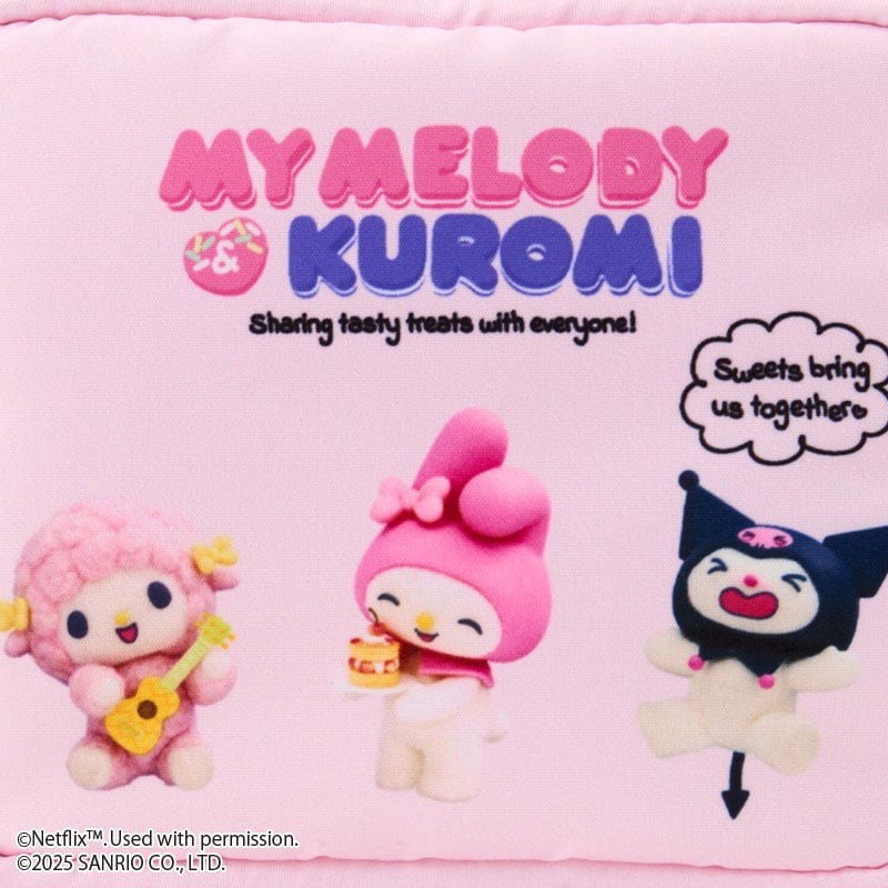 My Melody & Kuromi Mini Zipper Pouch (My Melody & Kuromi Netflix Series)
