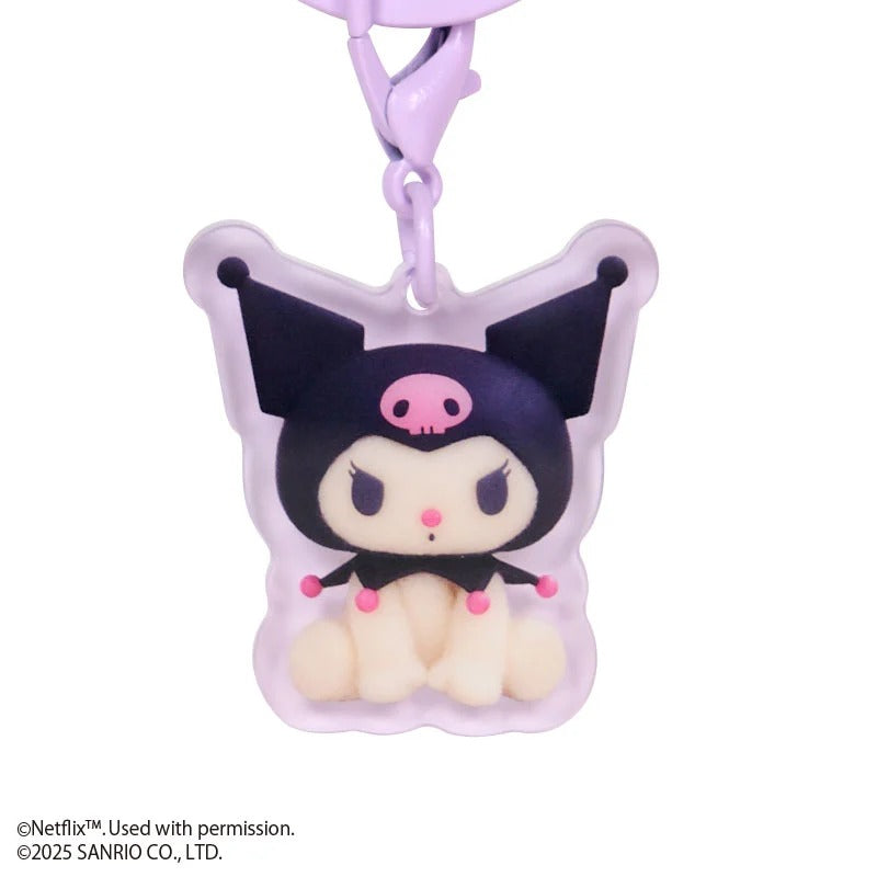 Kuromi Acrylic Keychain (My Melody & Kuromi Netflix Series)
