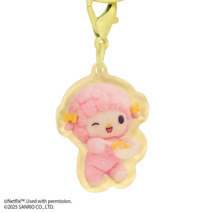 My Sweet Piano Acrylic Keychain (My Melody & Kuromi Netflix Series)