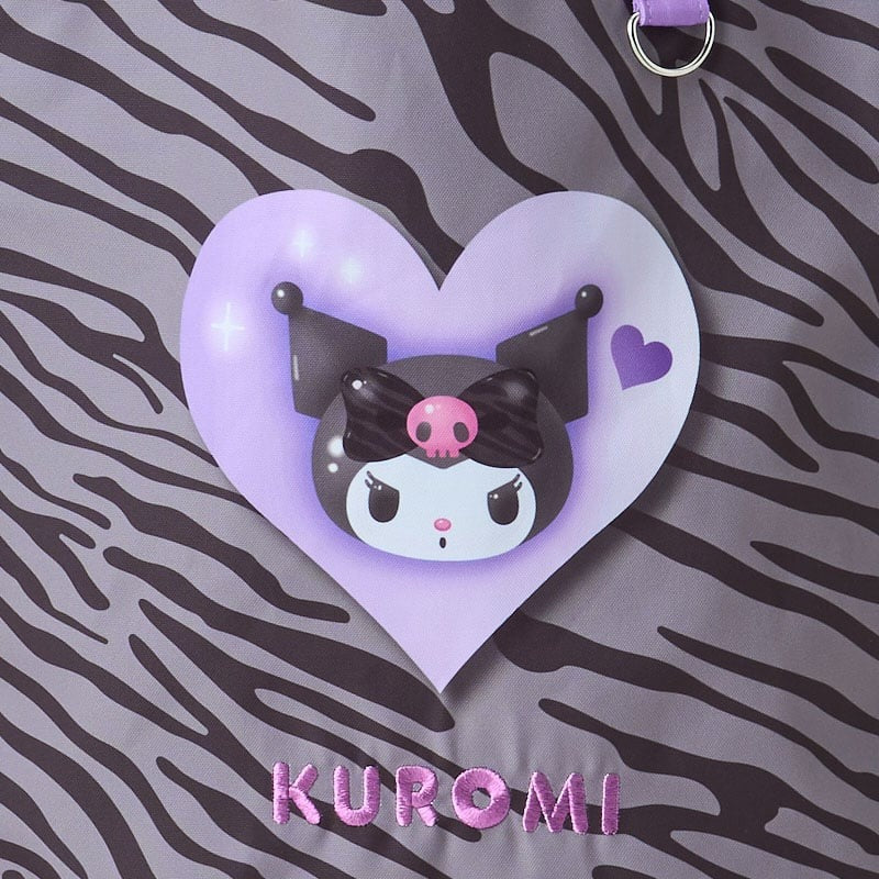 Kuromi Tote Bag (Animal Print Monochrome Series)
