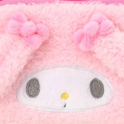 My Melody Fuzzy Mini Zipper Pouch
