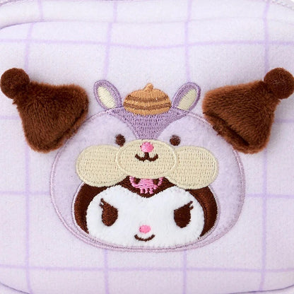 Kuromi Mini Zipper Pouch (Fluffy Squirrel Series)