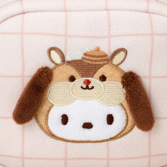 Pochacco Mini Zipper Pouch (Fluffy Squirrel Series)