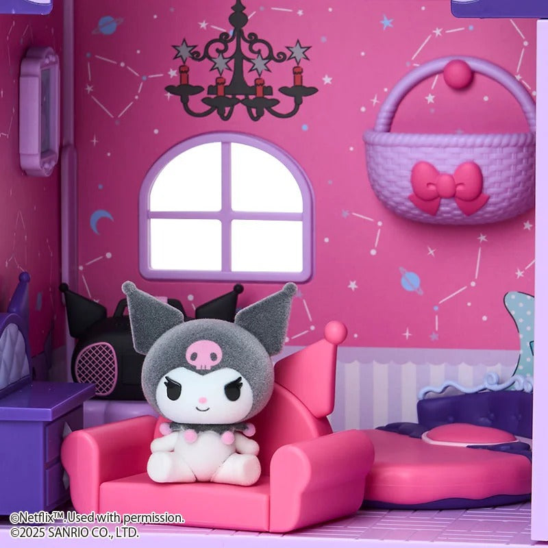 Kuromi Dollhouse Playset (My Melody & Kuromi Netflix Series)