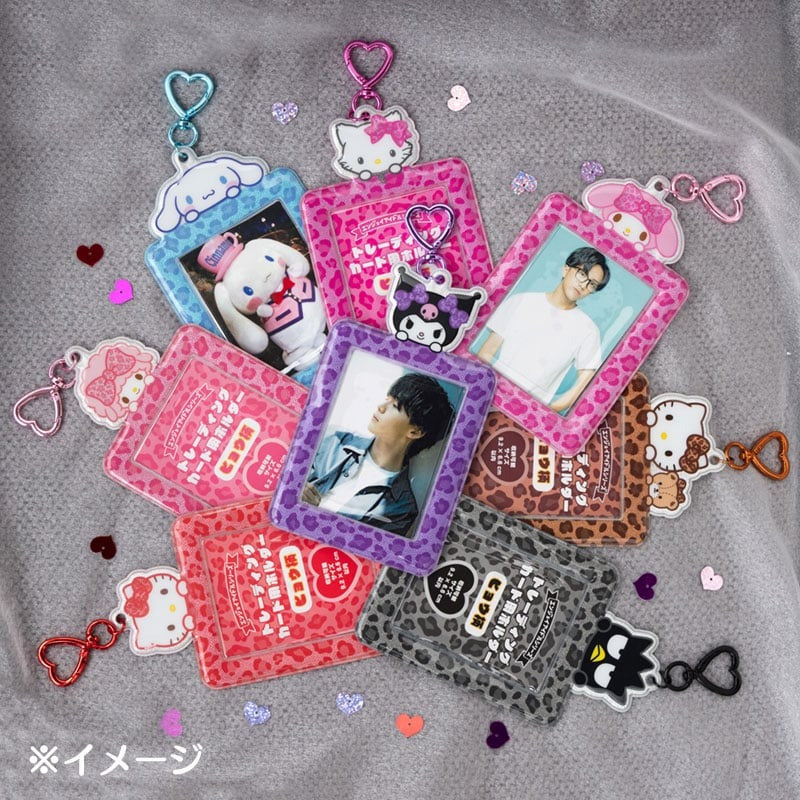 Hello Kitty Red Leopard ID Badge Holder (Enjoy Idol Series)