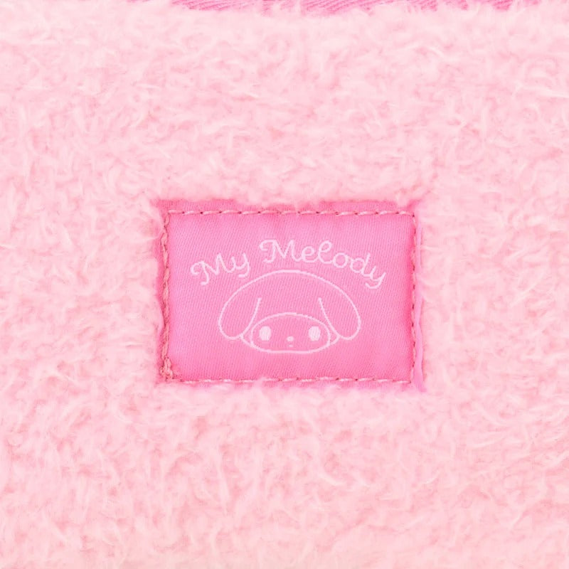 My Melody Fuzzy Mini Zipper Pouch