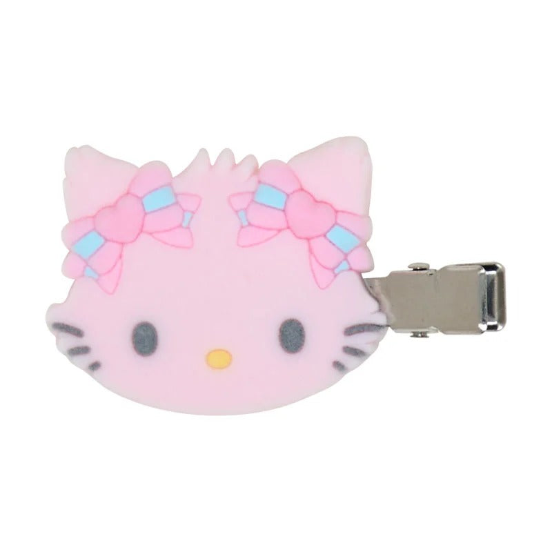 Charmmy Kitty Besties Flocked Mini Hair Clip Set