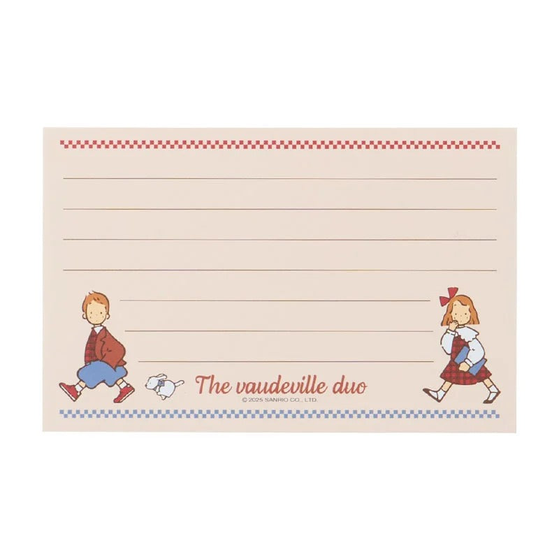 The Vaudeville Duo Letter Set & Case (Friendly Pair Series)