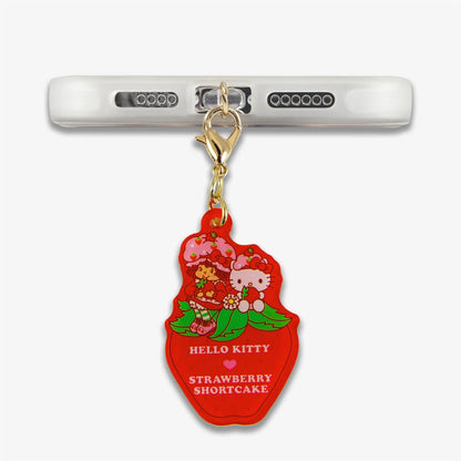 Hello Kitty and Friends x Sonix Strawberry Shortcake Charging Port 3-Pc Charms Set (Apple, Blueberry, Orange)