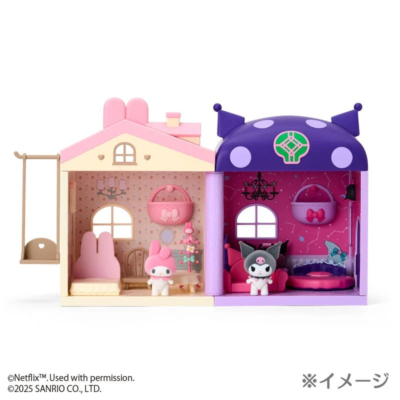 Kuromi Dollhouse Playset (My Melody & Kuromi Netflix Series)