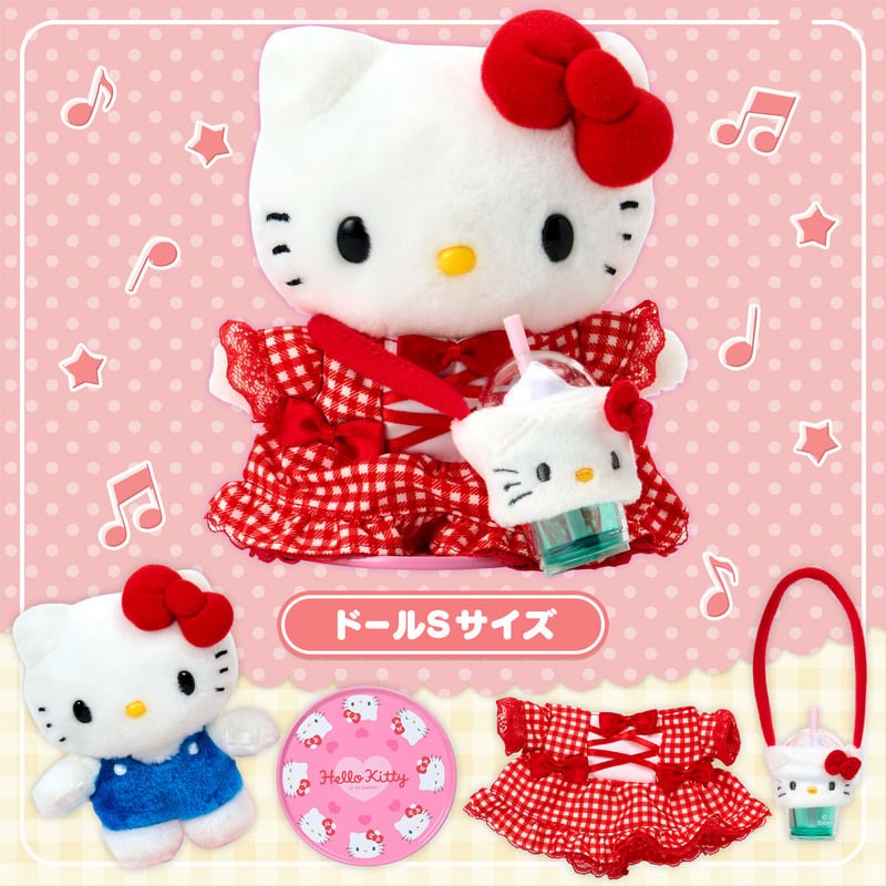 Hello Kitty Dress-Up Doll Starter Set (Pitatto Friends Series)