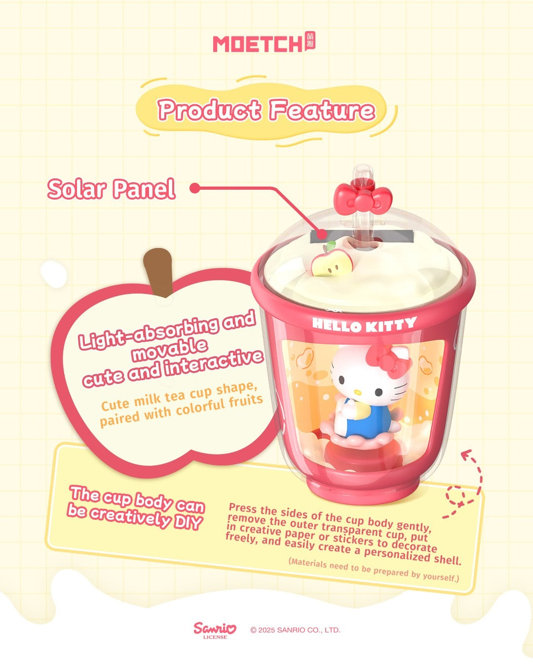 Sanrio Characters Milk Tea Cup Series Light Motion Blind Box