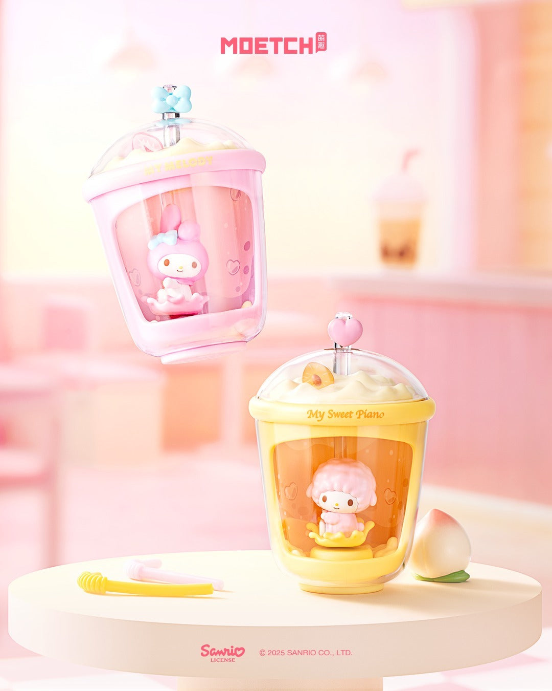 Sanrio Characters Milk Tea Cup Series Light Motion Blind Box