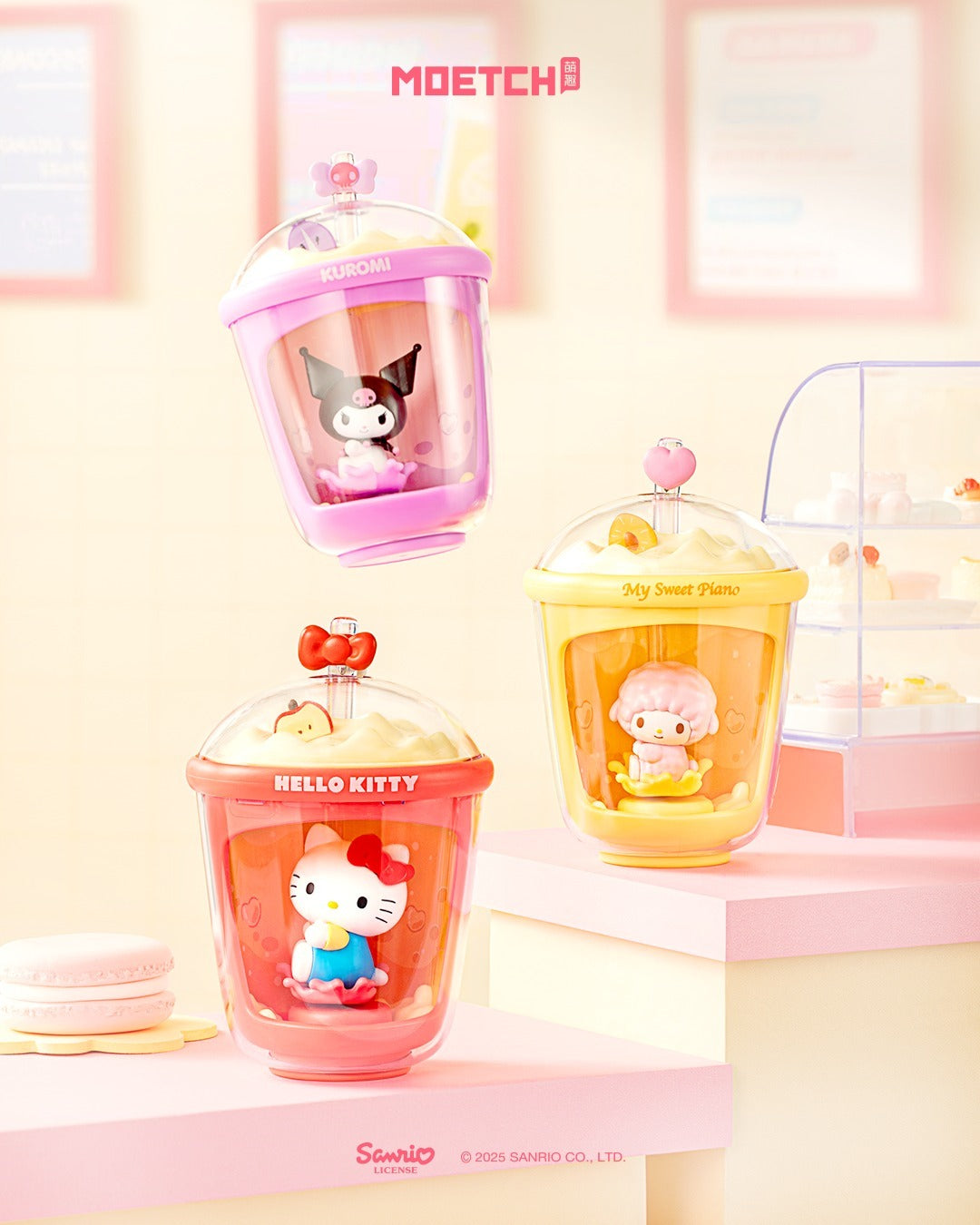 Sanrio Characters Milk Tea Cup Series Light Motion Blind Box