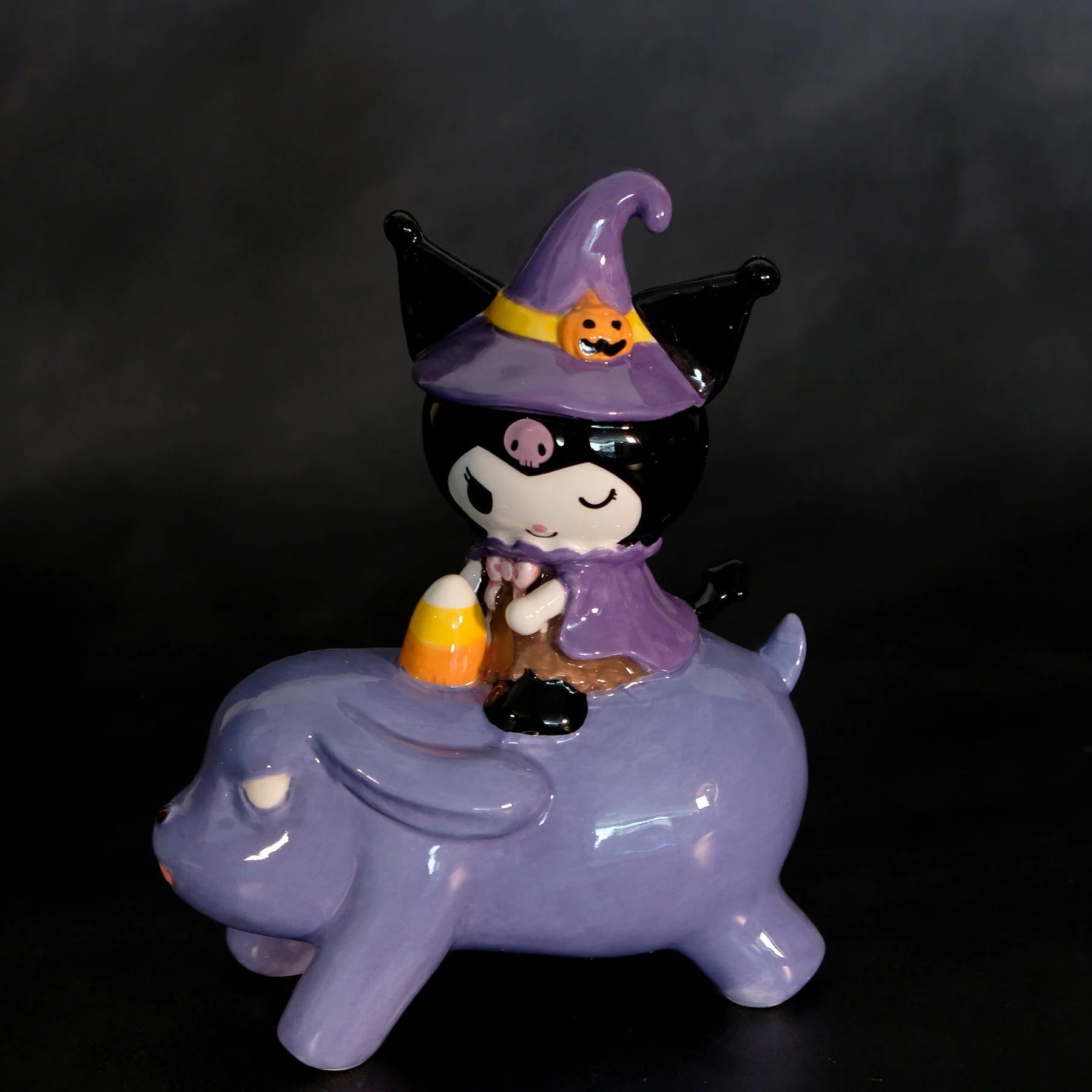 Kuromi & Baku Ceramic Figurine