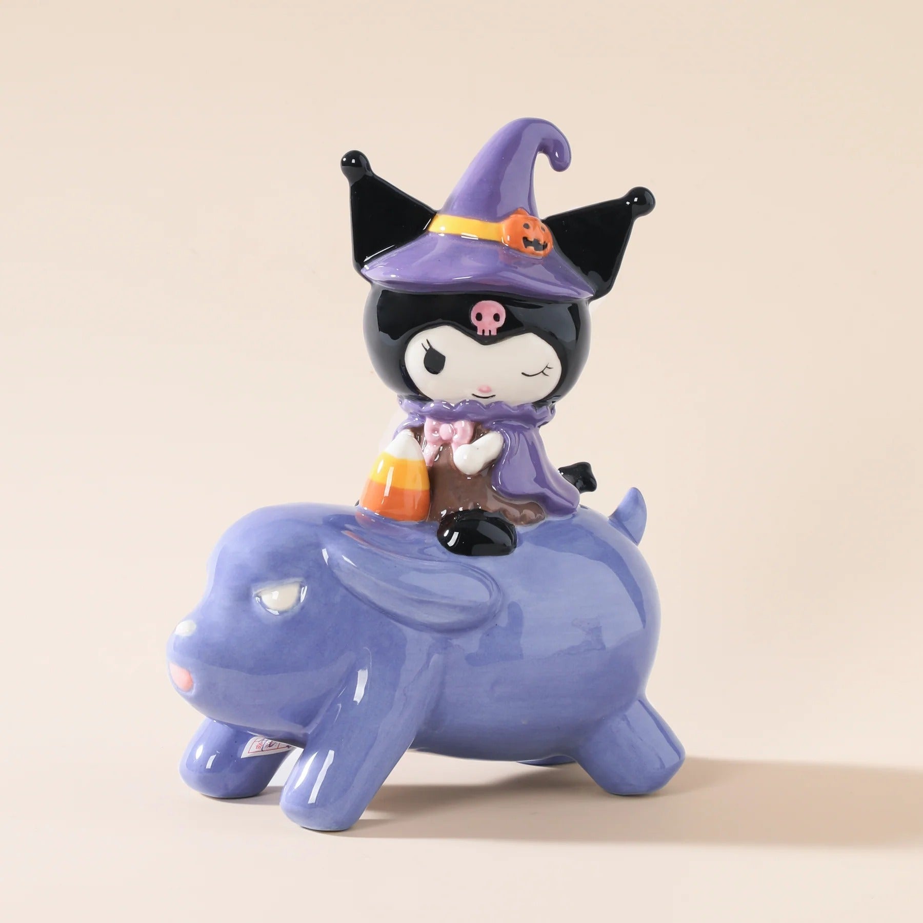 Kuromi & Baku Ceramic Figurine