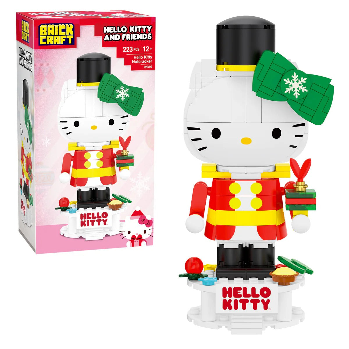 Hello Kitty Holiday  Nutcracker Decoration Building Set