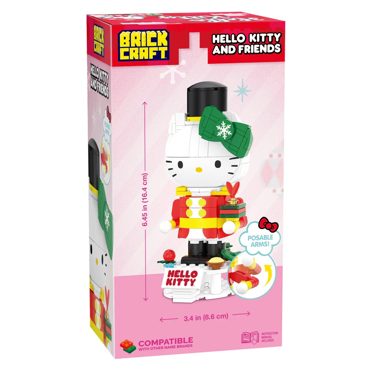 Hello Kitty Holiday  Nutcracker Decoration Building Set