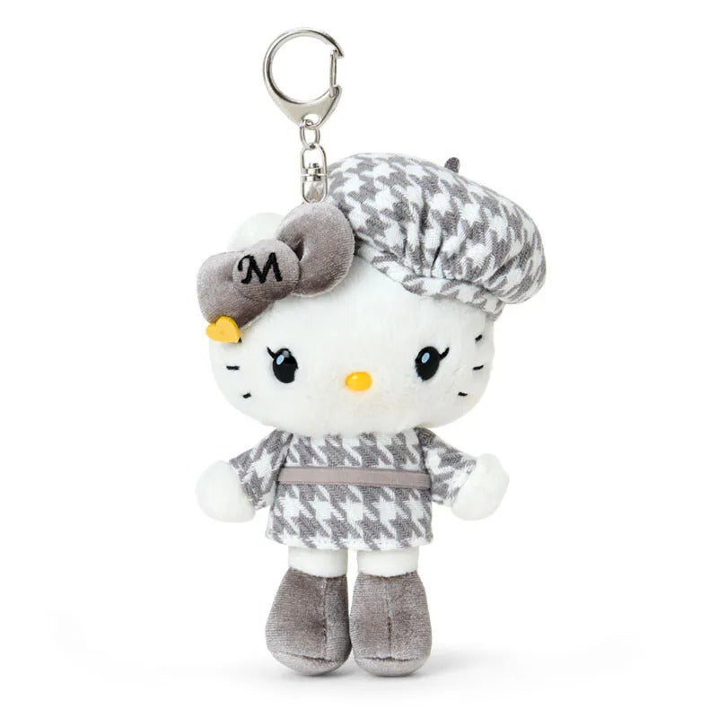 Mimmy Plush Mascot Keychain (Monochrome Birthday Twins Series)