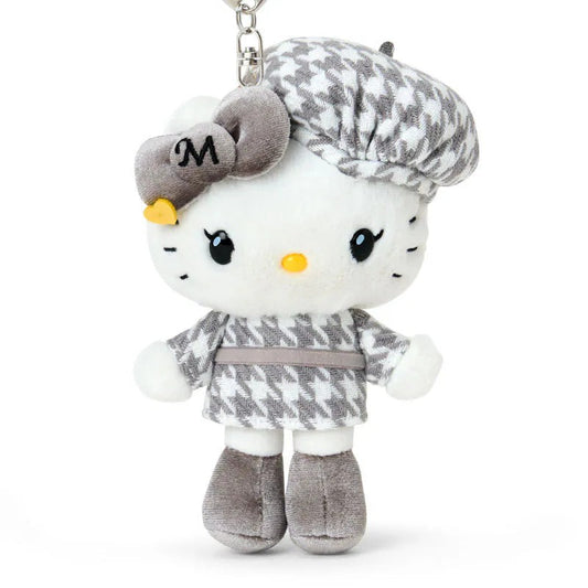 Mimmy Plush Mascot Keychain (Monochrome Birthday Twins Series)
