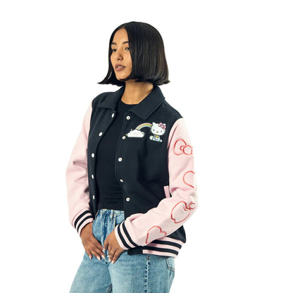 Hello Kitty Rainbow Varsity Jacket