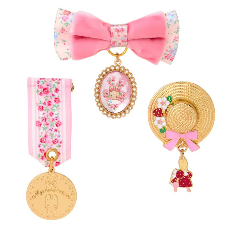 Marron Cream 3-pc Brooch Set (Fashion Show 40th Anniversary Series)