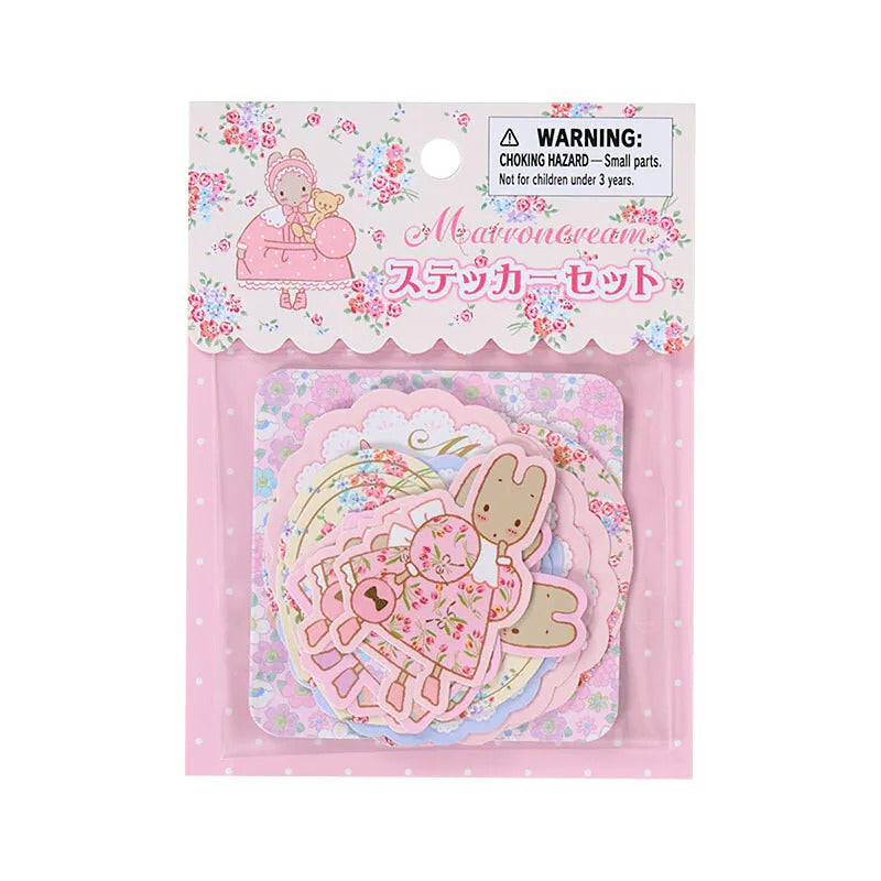 Marron Cream 16-pc Sticker Set (Fashion Show 40th Anniversary Series)