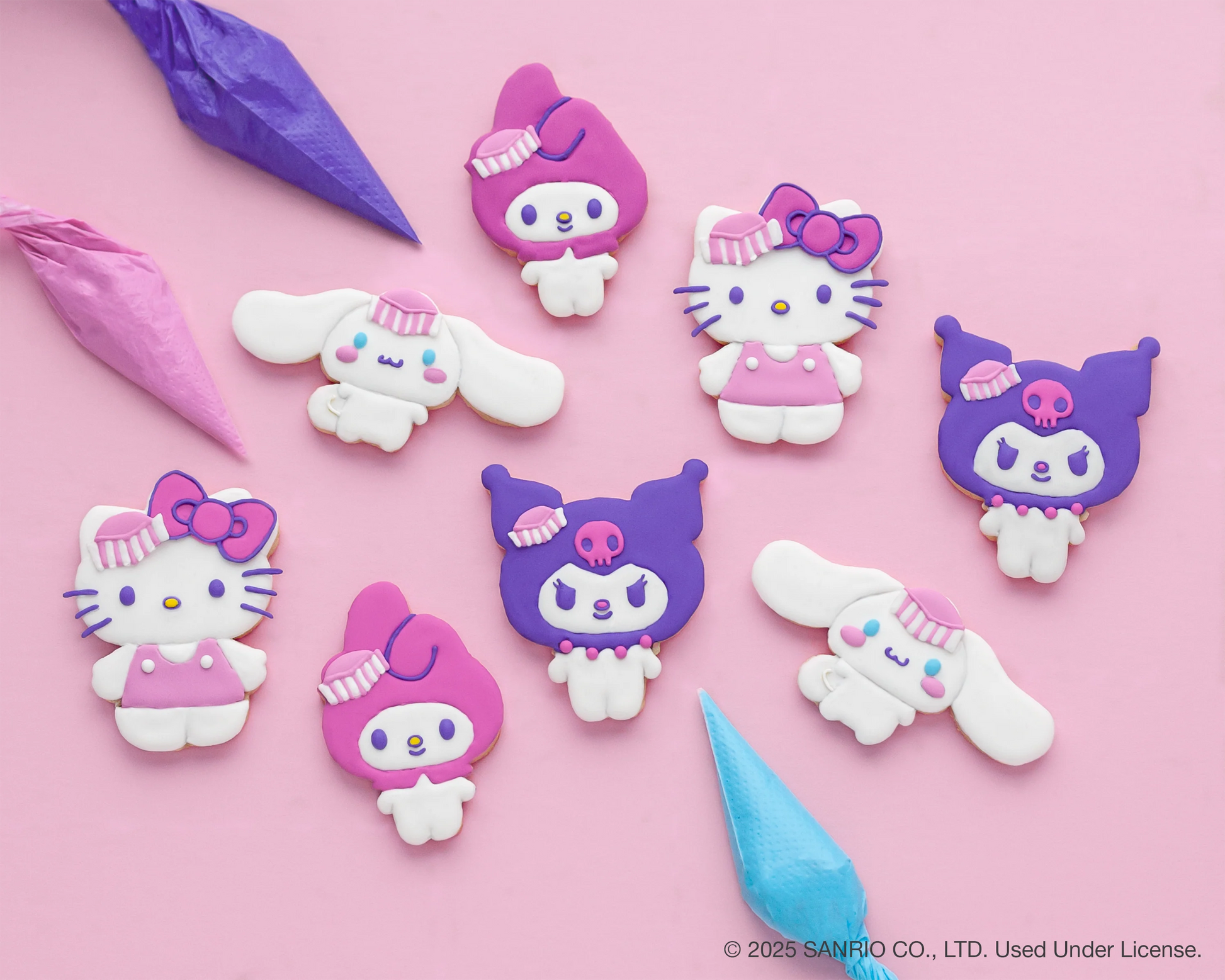 Hello Kitty and Friends Snack Shop Cookie Cutters (Set of 4)