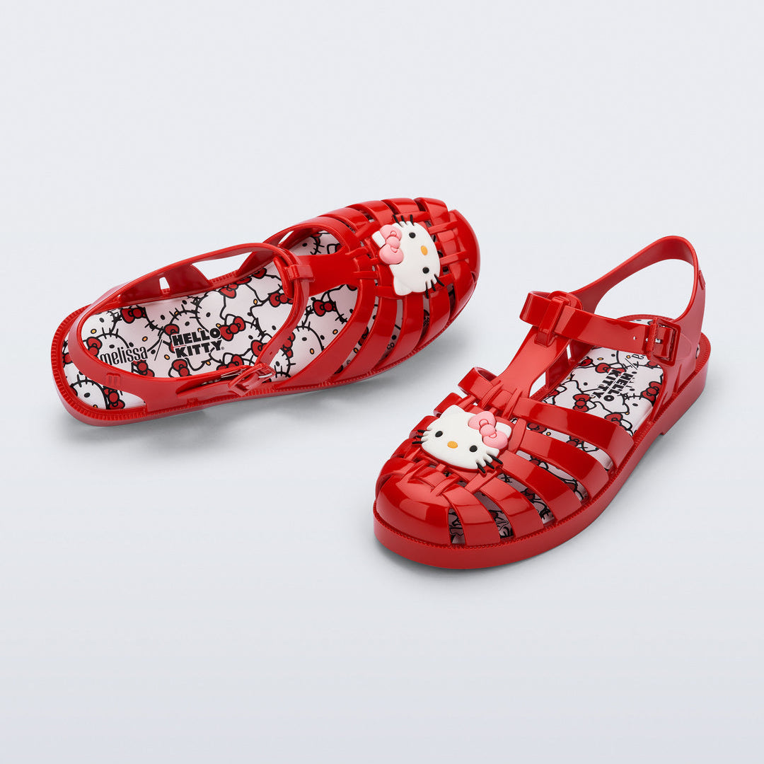 Hello Kitty x Melissa Possession Jelly Sandal (Red)