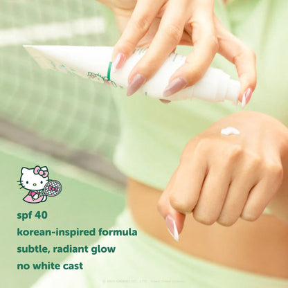 Hello Kitty x The Crème Shop Hello Sun! Silky Glow Mineral Sunscreen (SPF 40)
