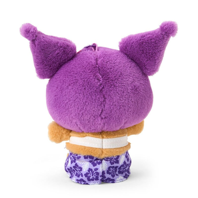 Kuromi Plush Mascot Keychain (Suntan Series)