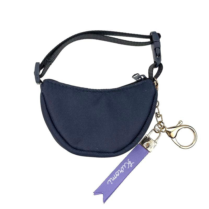 Kuromi 2-Way Mini Crescent Bag Charm