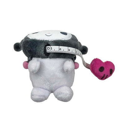 Kuromi Plush Measuring Tape Keychain