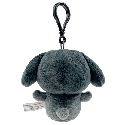 My Melody Plush Mascot Clip (Ash Monochrome Series)