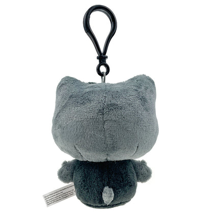 Hello Kitty Plush Mascot Clip (Ash Monochrome Series)